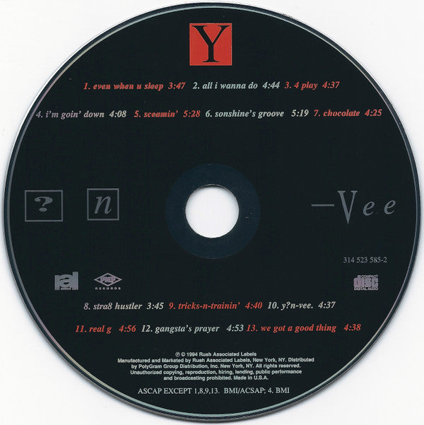 Y.N.V. : Y?N-Vee (CD, Album)