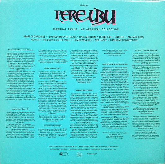 Pere Ubu : Terminal Tower - An Archival Collection (LP, Comp, Gat)