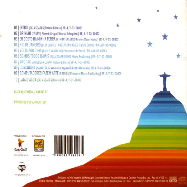 Elza Soares : Vivo Feliz (CD, Album)