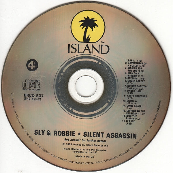 Sly & Robbie : Silent Assassin (CD, Album)