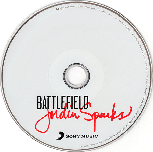 Jordin Sparks : Battlefield (CD, Album)
