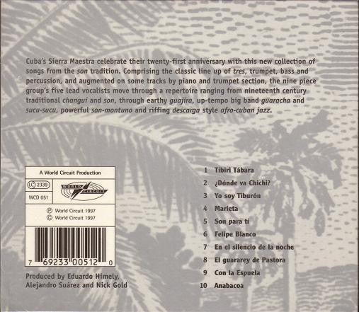Sierra Maestra : Tibiri Tabara (CD, Album, Sli)