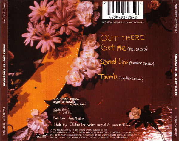 Dinosaur Jr. : Out There (CD, Single, CD2)