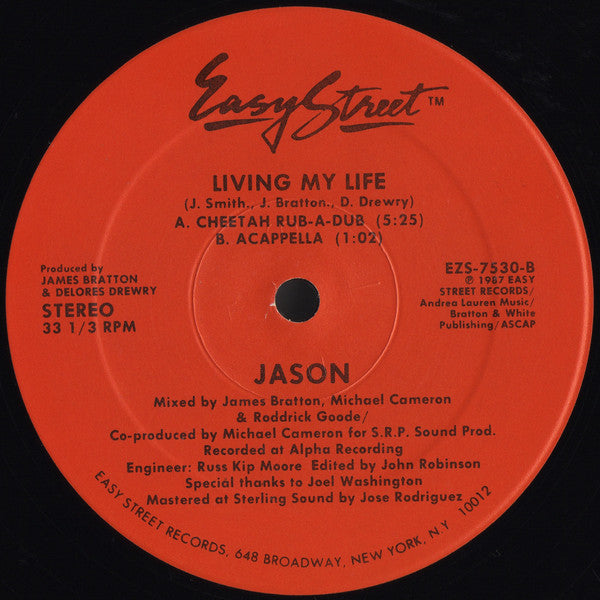 Jason Smith (8) : Living My Life (12")