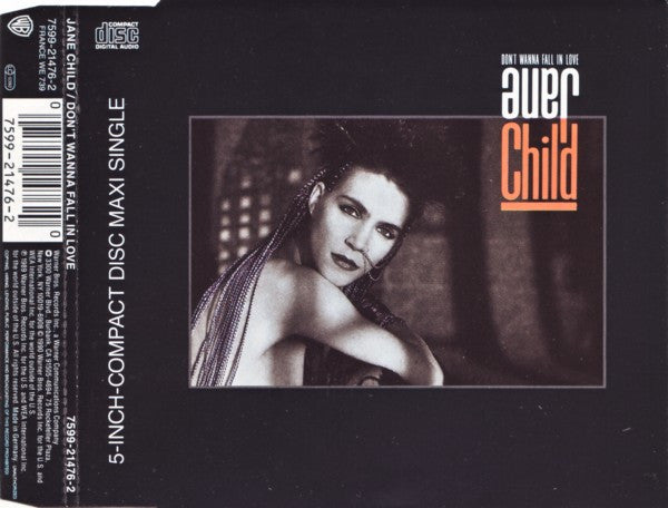 Jane Child : Don't Wanna Fall In Love (CD, Maxi)