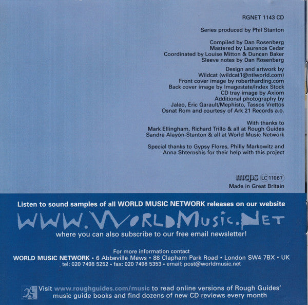 Various : The Rough Guide To Mediterranean Café Music (CD, Comp)