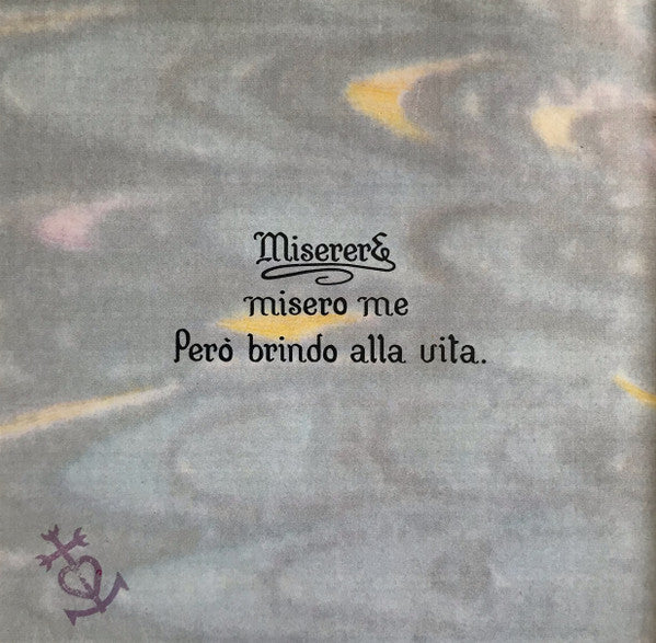 Zucchero : Miserere (CD, Album)