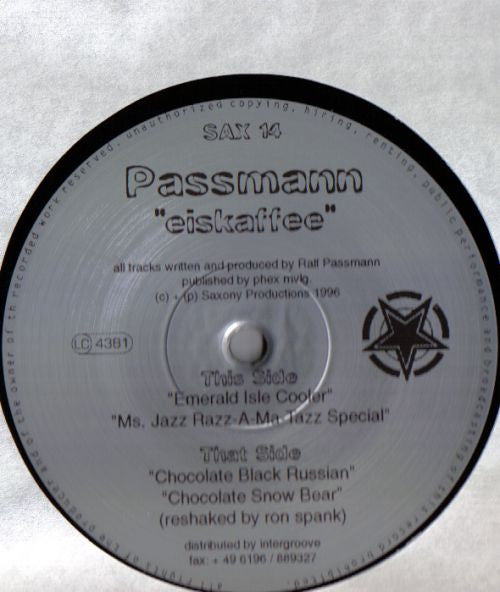 Ralf Passmann : Eiskaffee (12")