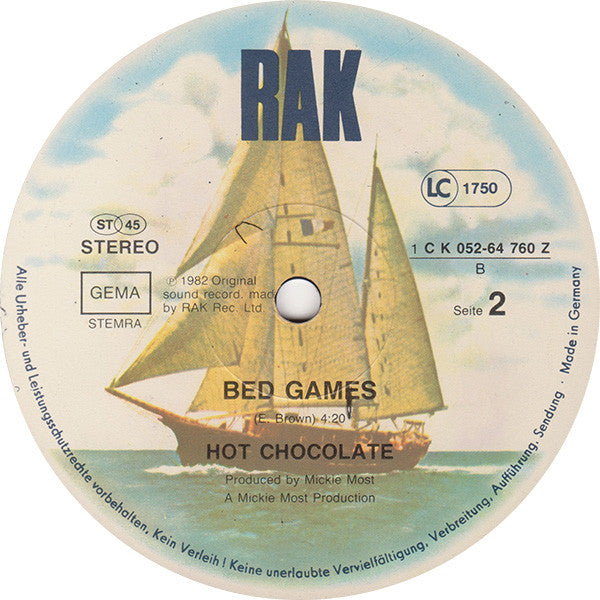 Hot Chocolate : Girl Crazy (12", Maxi)