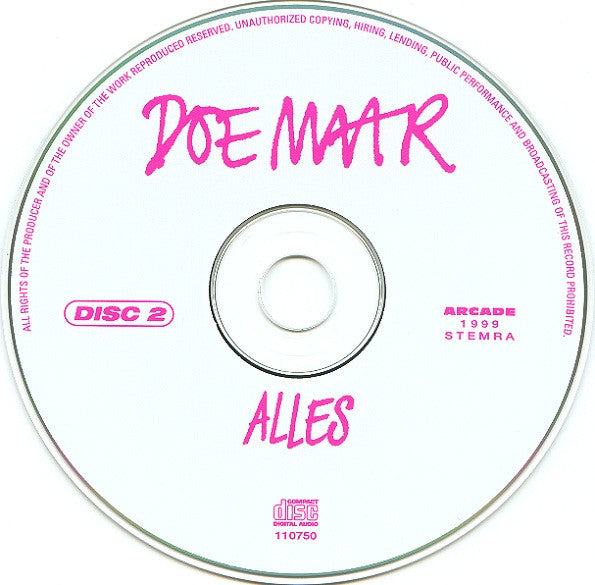 Doe Maar : Alles (2xCD, Comp)