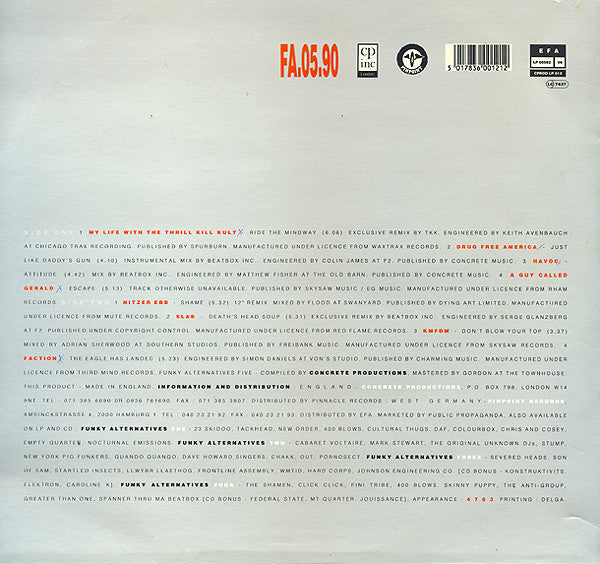 Various : Funky Alternatives Five (LP, Comp)