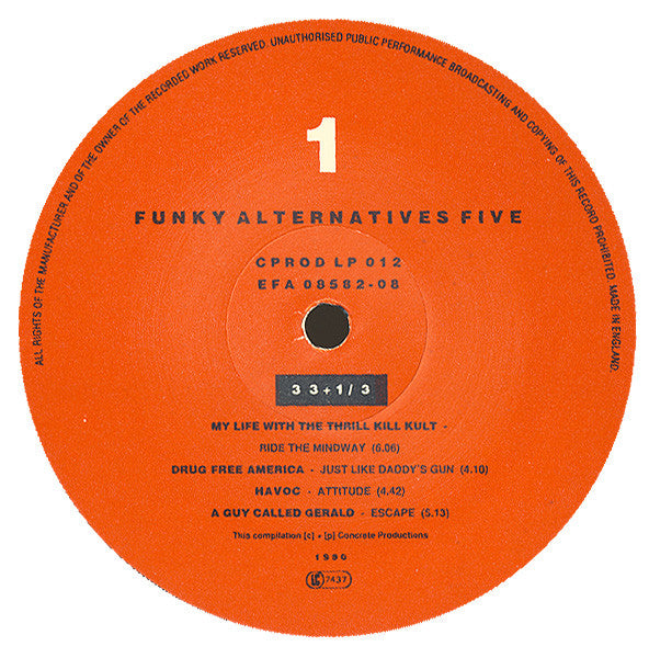 Various : Funky Alternatives Five (LP, Comp)