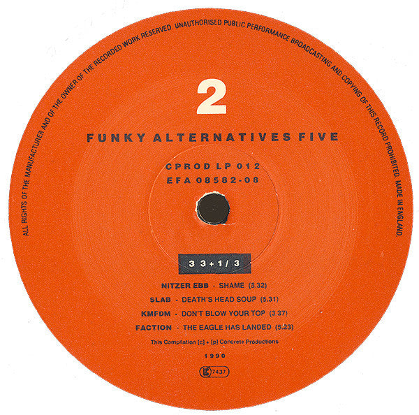 Various : Funky Alternatives Five (LP, Comp)