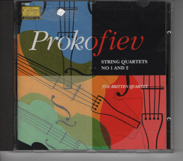 Prokofiev*, The Britten Quartet* : String Quartets No 1 And 2 (CD, Album)