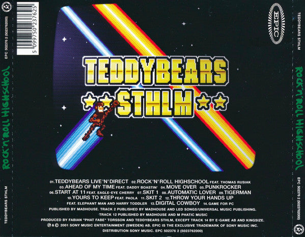 Teddybears Sthlm : Rock 'n' Roll Highschool (CD, Album, Enh)