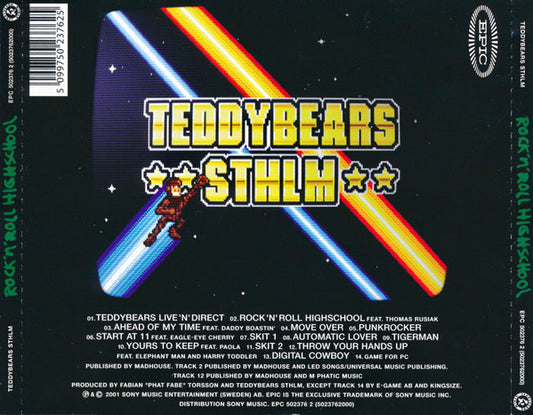 Teddybears Sthlm : Rock 'n' Roll Highschool (CD, Album, Enh)