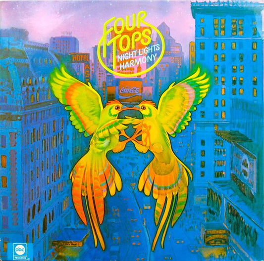 Four Tops : Night Lights Harmony (LP, Album)