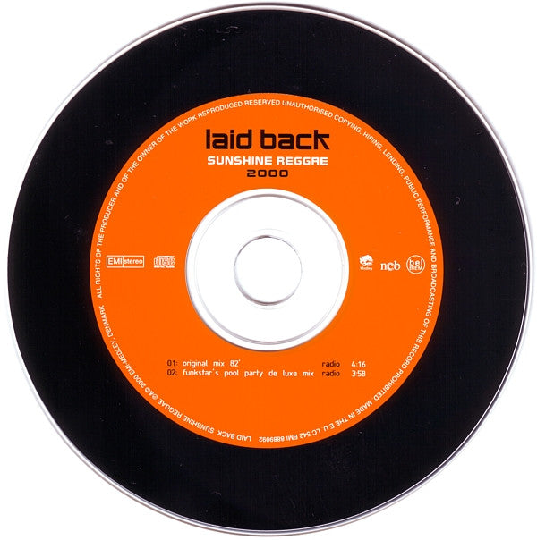 Laid Back : Sunshine Reggae 2000 (CD, Single)