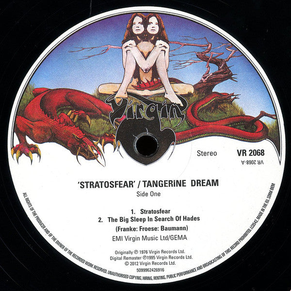 Tangerine Dream : Stratosfear (LP, Album, RE, RM, 180)
