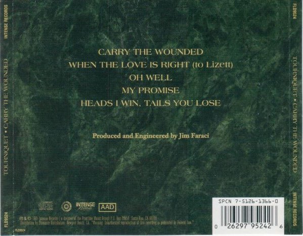 Tourniquet : Carry The Wounded (CD, EP)