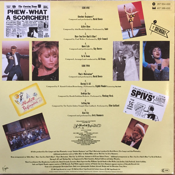 Various : Absolute Beginners (LP, Album)