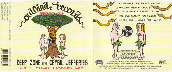 Deep Zone Feat. Ceybil Jefferies : Lift Your Hands Up! (CD, Maxi)