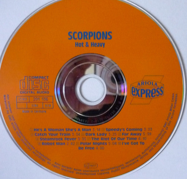 Scorpions : Hot & Heavy (CD, Comp, RE)