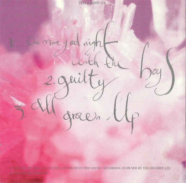 Tasmin Archer : One More Good Night With The Boys (CD, Single, CD1)