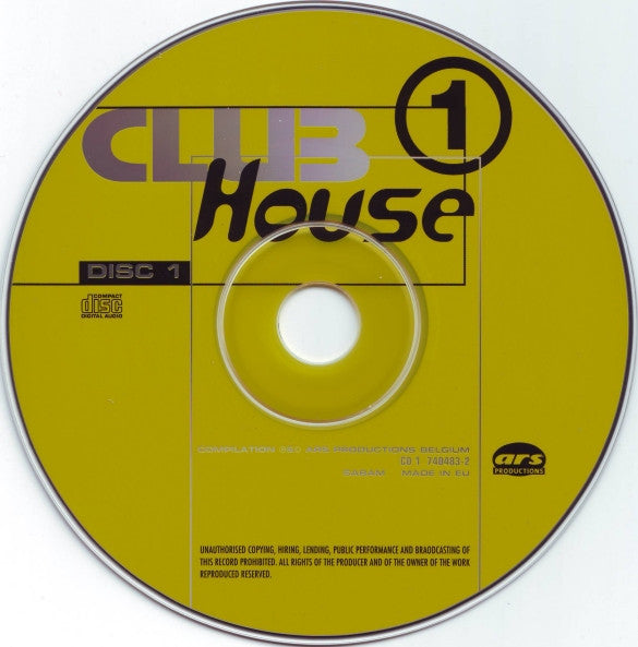 Various : Club House 1 (2xCD, Comp)
