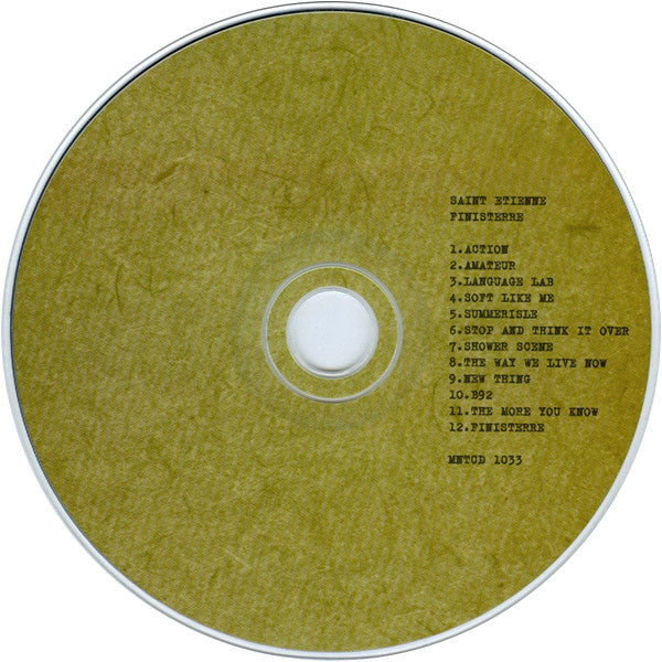 Saint Etienne : Finisterre (CD, Album)