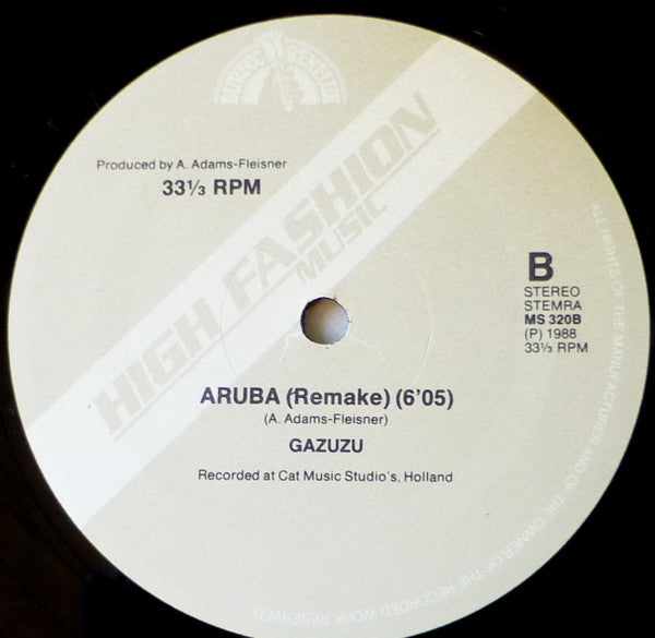 Gazuzu : Chant For You / Aruba (Remake) (12")