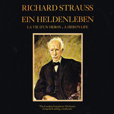 Richard Strauss, London Symphony Orchestra conducted by Leopold Ludwig : Ein Heldenleben Op. 40 (LP)