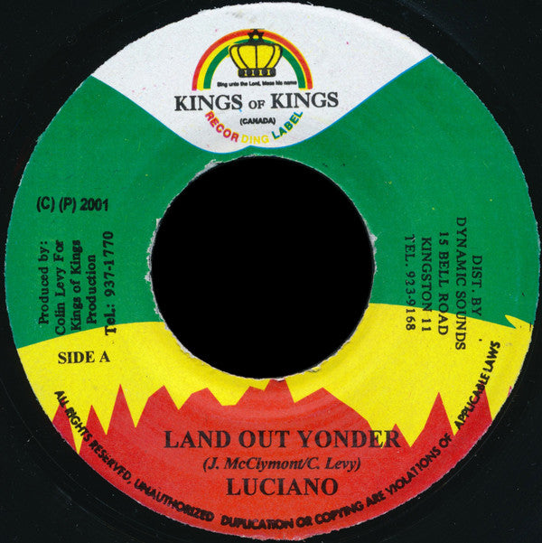 Luciano (2) / Norrisman : Land Out Yonder / Peace And Prosperity (7")