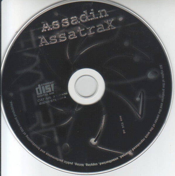 Assadin : AssatraX (CD, Album)