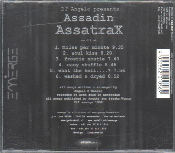 Assadin : AssatraX (CD, Album)