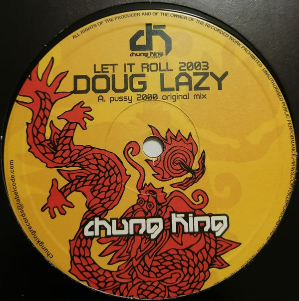 Doug Lazy : Let It Roll (2003) (12")