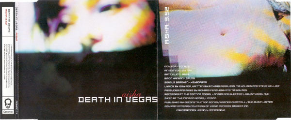 Death In Vegas : Aisha (CD, Single, Promo)