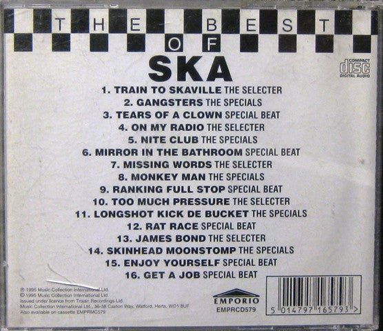 The Selecter / The Specials / Special Beat : The Best Of Ska Live (CD, Comp)