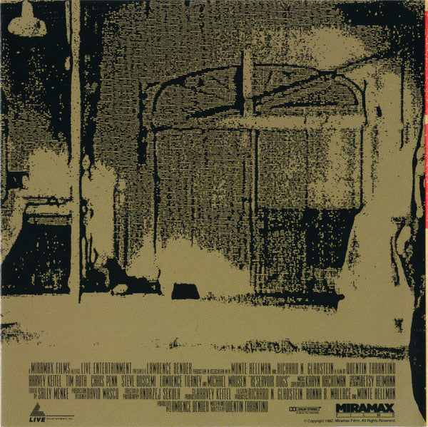 Various : Reservoir Dogs (Music From The Original Motion Picture Sound Track) (CD, Comp, RE, UML)