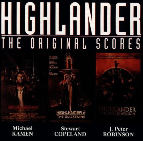 Michael Kamen, Stewart Copeland, Peter Robinson : Highlander - The Original Scores (CD, Album, Comp)