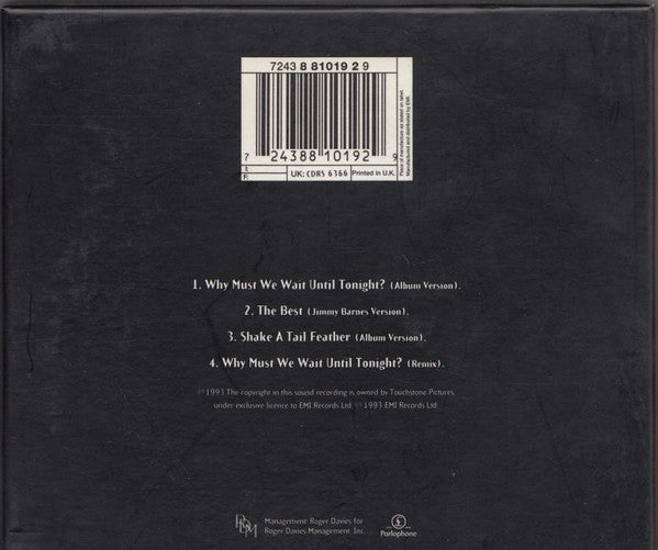Tina Turner : Why Must We Wait Until Tonight? (CD, Single, Ltd)
