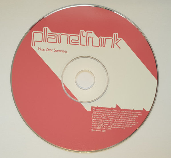 Planet Funk : Non Zero Sumness (CD, Album)