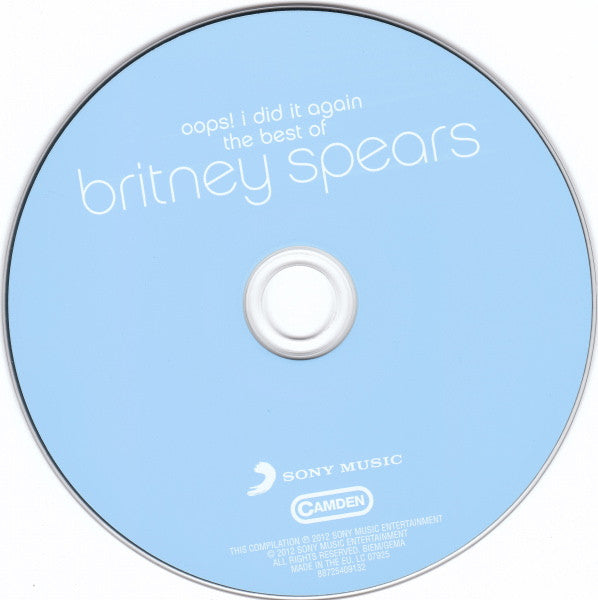 Britney Spears : Oops! I Did It Again - The Best Of (CD, Comp)