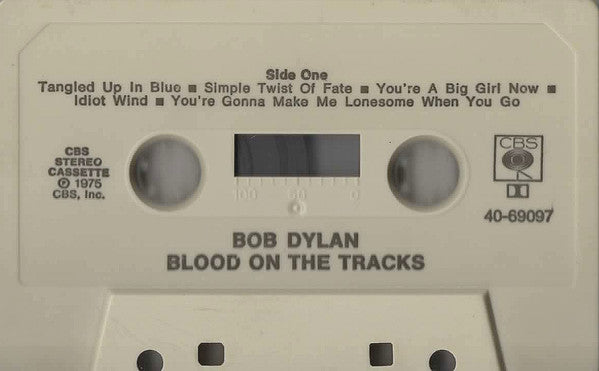 Bob Dylan : Blood On The Tracks (Cass, Album)