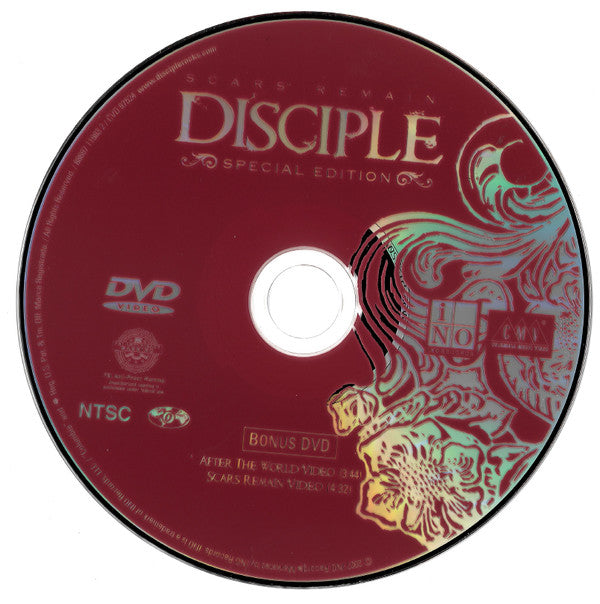 Disciple (2) : Scars Remain (CD, Ltd, S/Edition + DVD)