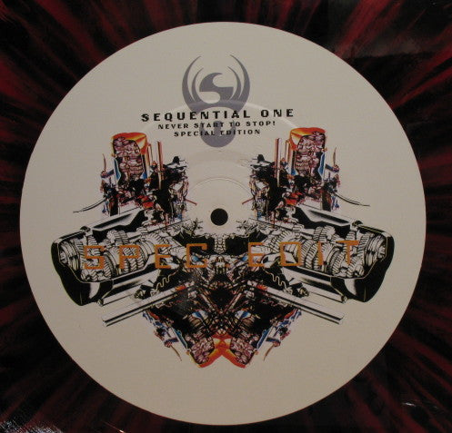 Sequential One : Never Start To Stop (Special Edition) (12", Red)