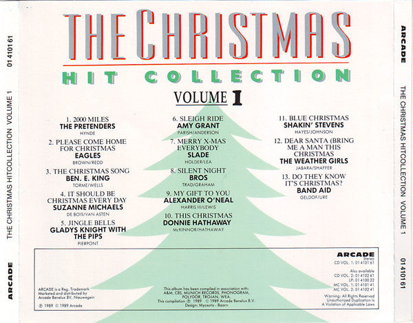 Various : The Christmas Hit Collection Volume 1 (CD, Comp)