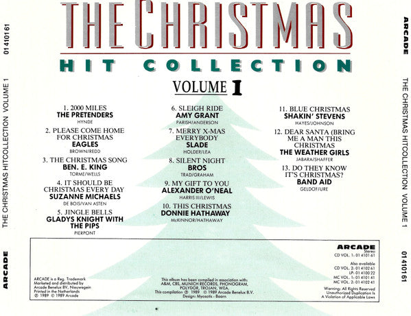 Various : The Christmas Hit Collection Volume 1 (CD, Comp)