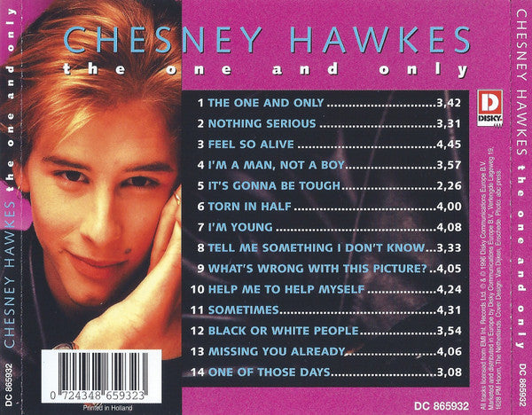 Chesney Hawkes : The One And Only (CD, Comp)
