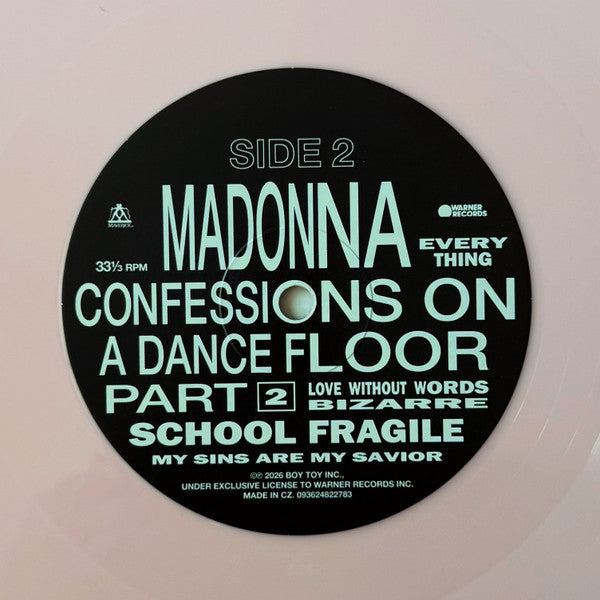 Madonna : Confessions II (LP, Album, Ltd, Mixed, Bab)